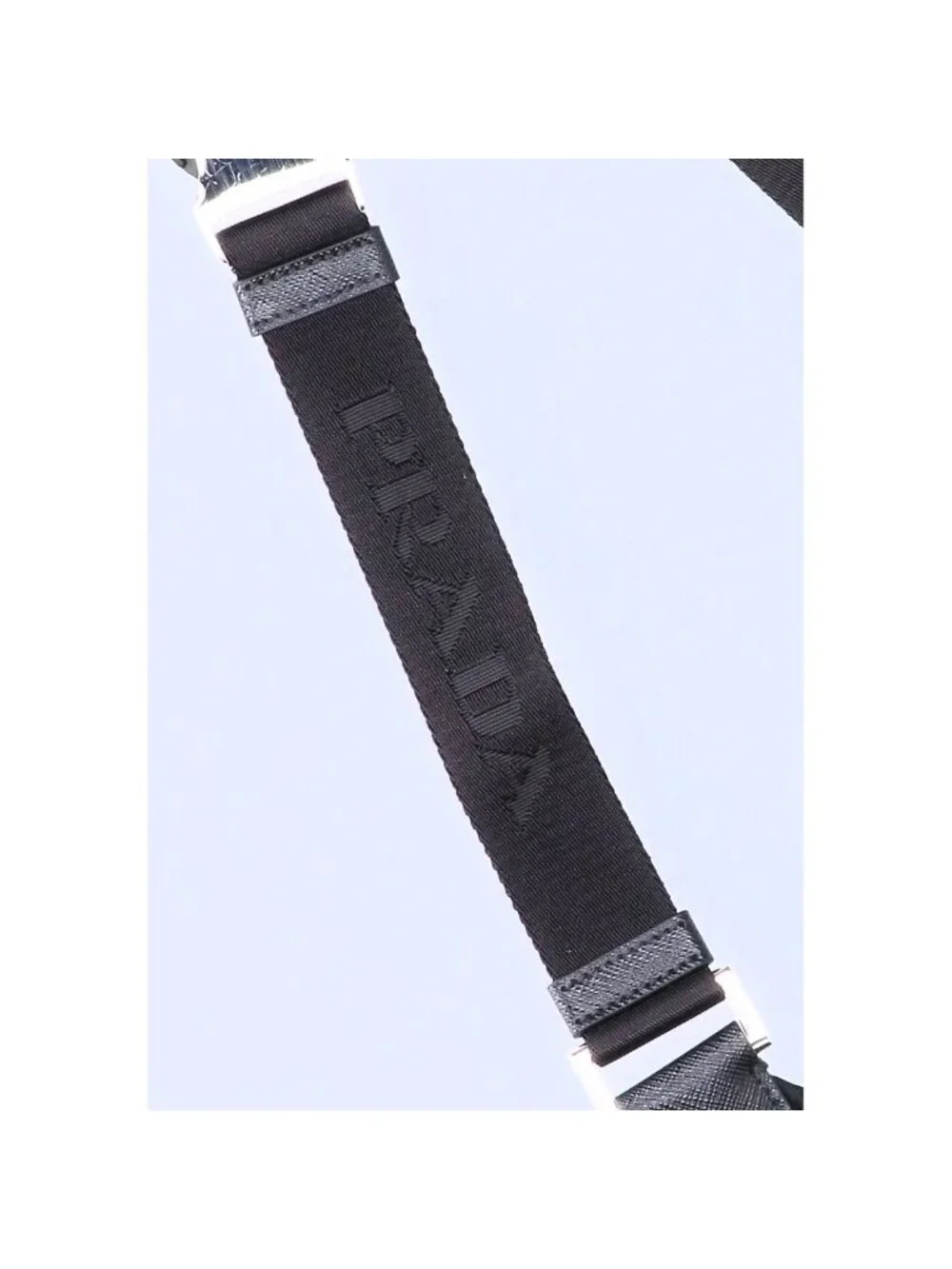 Prada Re-Nylon Saffiano Leather Shoulder